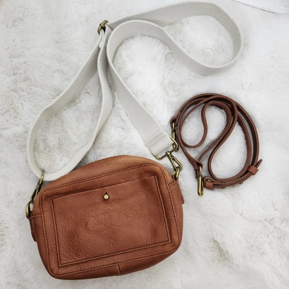 Madewell Bags New Madewell The Transport Camera Brown Leather
